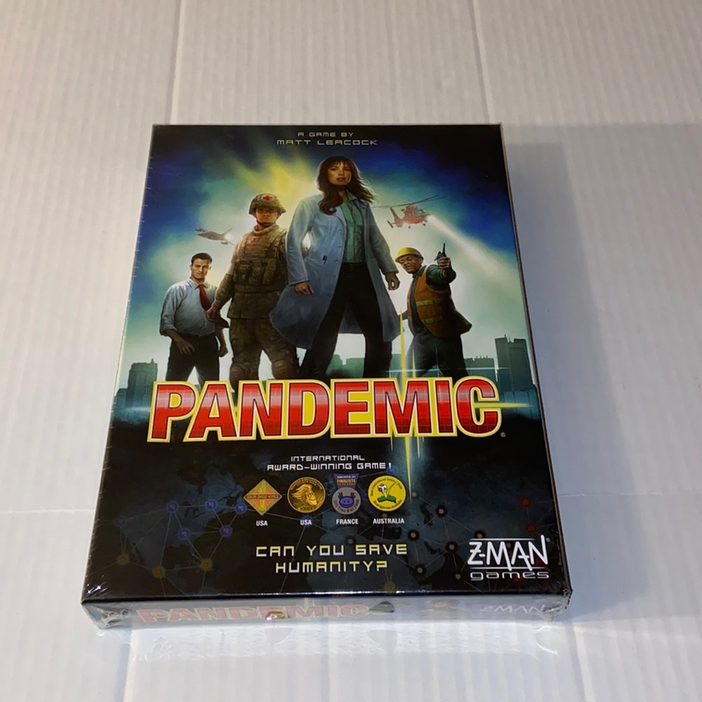 Z-Man Games Pandemic New Cooperative Board Game